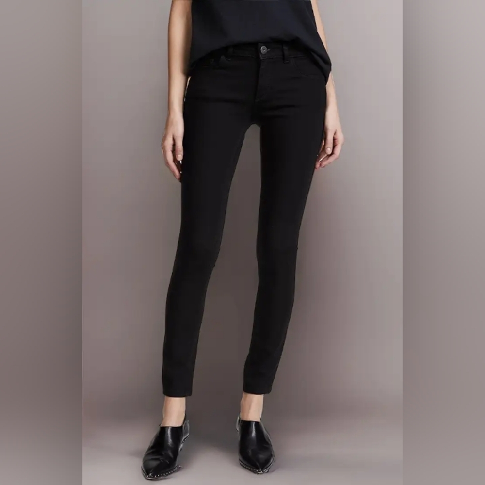 DL 1961 Emma Power Legging Jeans Black Size 30